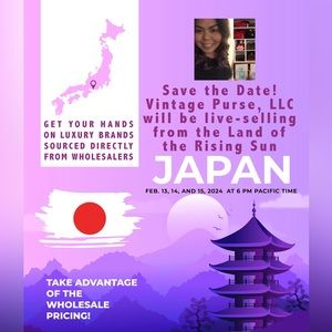 Come watch me shop in Japan live!!!